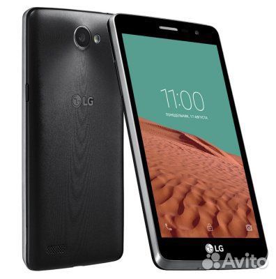 Смартфон LG MAX Silver Titan (X155)