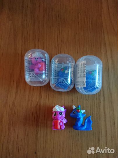 Chupa шар драконы новогодние Аквамарин Зефир Клаус