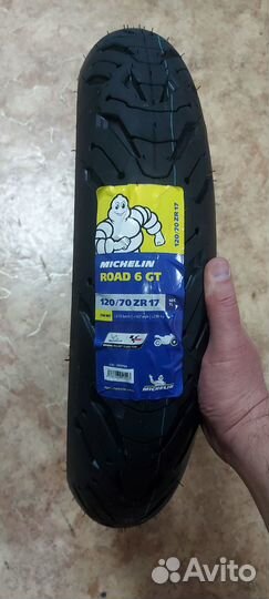 Моторезина 120 70 17 Michelin Road 6 GT