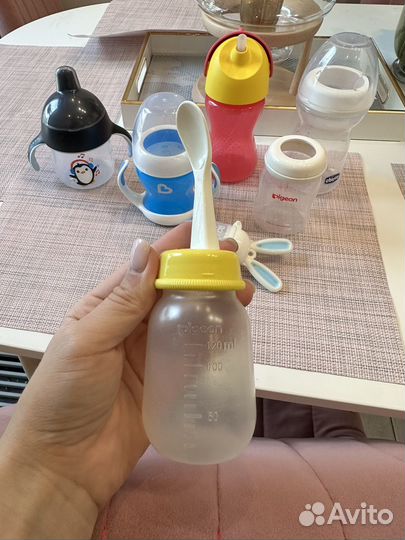 Поильник, avent, pigeon, roxy, munchkin, chicco