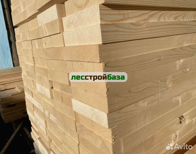 Доска сухая строганная