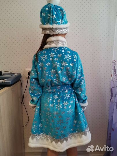 Карнавальный костюм Снегурочки