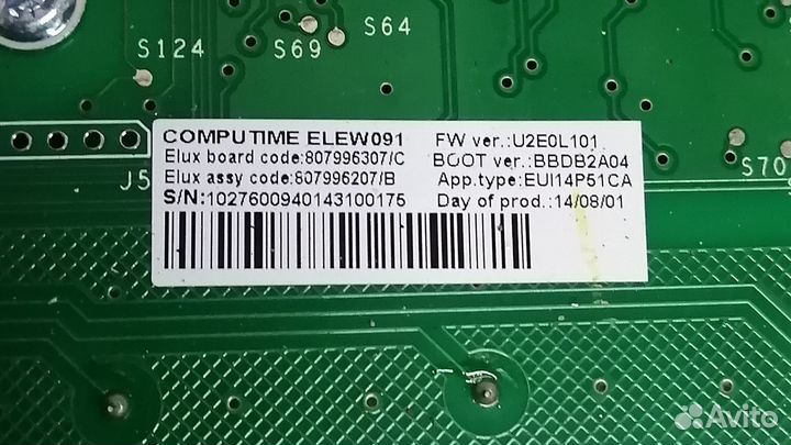 Модуль индикации Zanussi ZWY 61204 W4