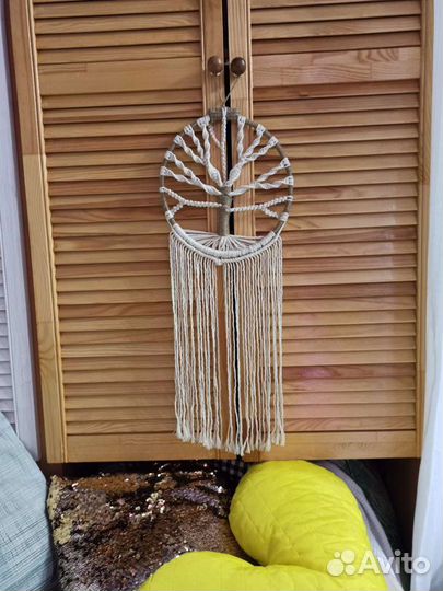 Макраме панно