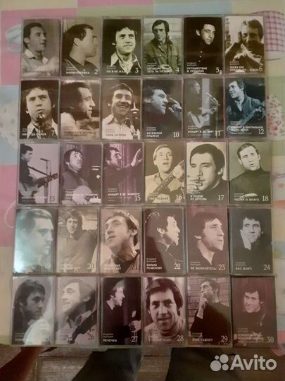 Высоцкий. Аудиокасеты. Коллекция 30шт