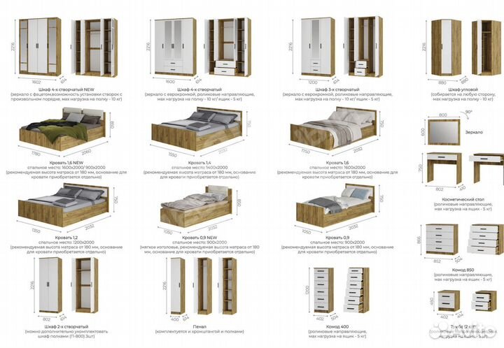 Спальный гарнитур