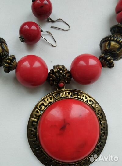 Бусы винтаж