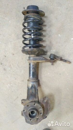 Стойка передняя в сборе левая Chevrolet Lanos