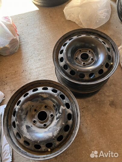 Резина r16 лето и штампы (не в сборе) 205/55 r16