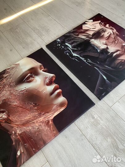 Картина Стекляные люди