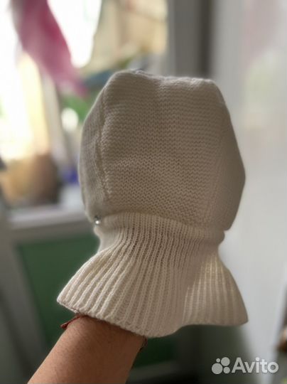 Шапка шлем зимняя