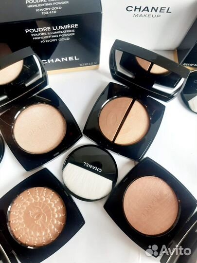 Пудры, хайлайтеры chanel