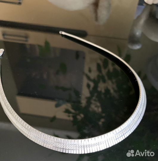 Серебряное колье