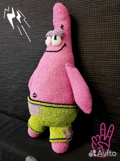 Патрик друг Спанч Боба мягкая игрушка