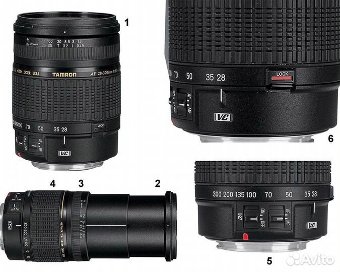 Canon Tamron AF 28-300mm f/3.5-6.3 XR Di VC LD