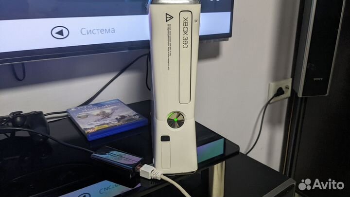 Xbox 360S прошитый Freeboot 500gb