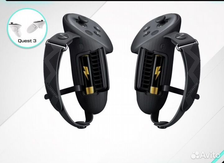 Oculus quest 3 + bobovr m3 pro + кейс + 2 доп.акб
