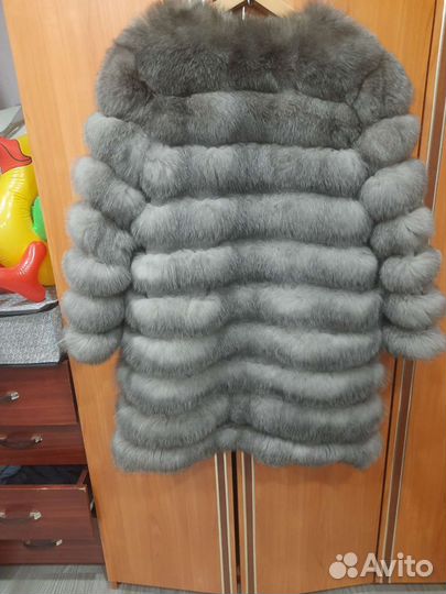 Шуба из песца