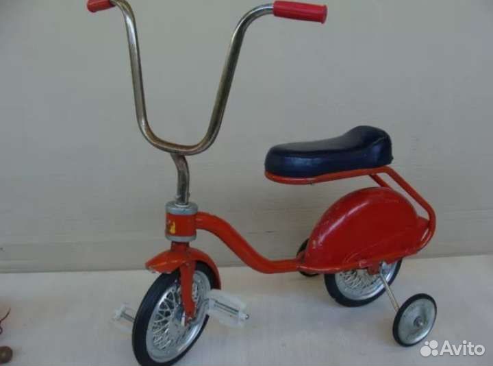 Винтажный детский велосипед