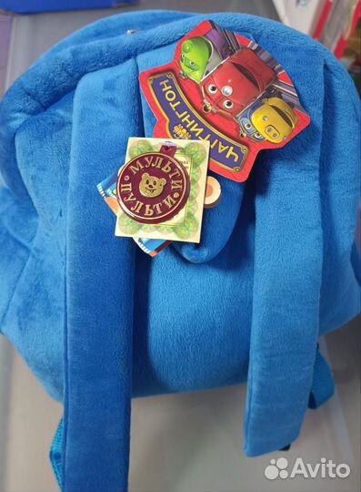 Рюкзак детский плюшевый