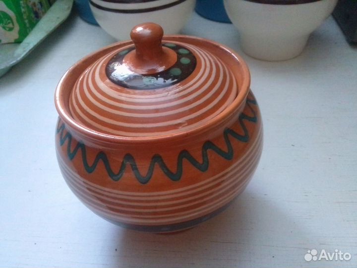 Горшочек керамический для духовки