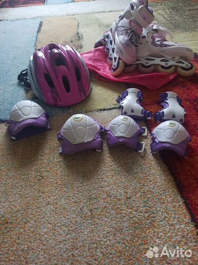 Детские ролики и защита