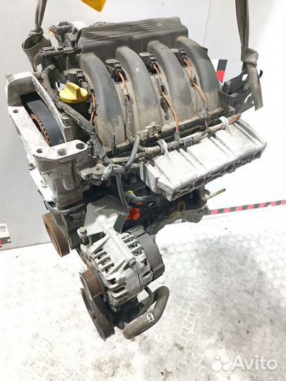 Двигатель K4jc714 Renault Megane 2 1.4 Бензин