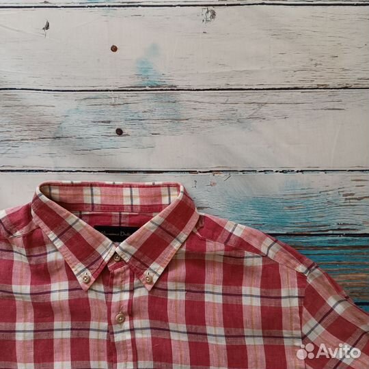 Massimo Dutti р-р L оригинал рубашка льняная
