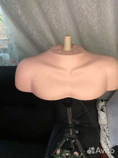 Манекен голова для причесок