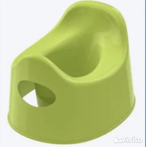 Горшок детский икеа, зеленый. lilla. Новый