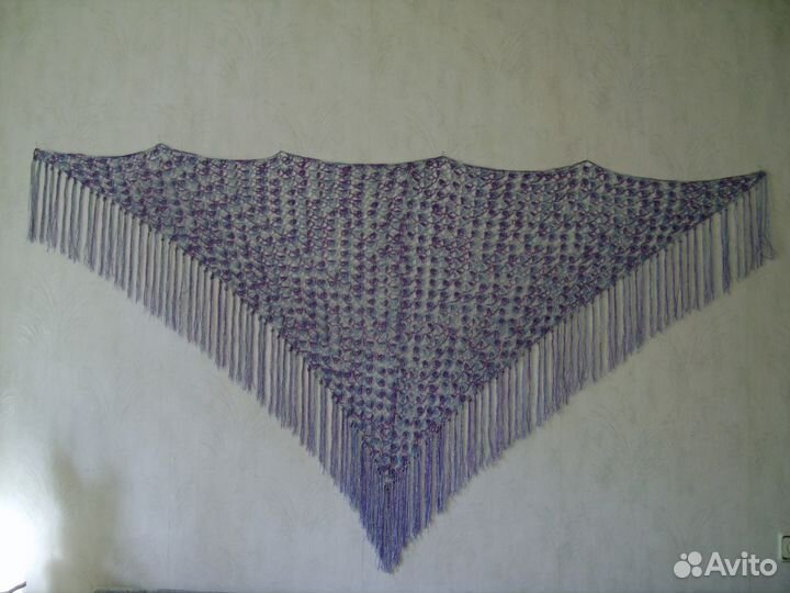 Вязаная шаль