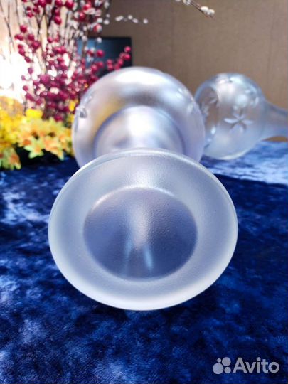 Ваза - кубок. Саратовский хрусталь