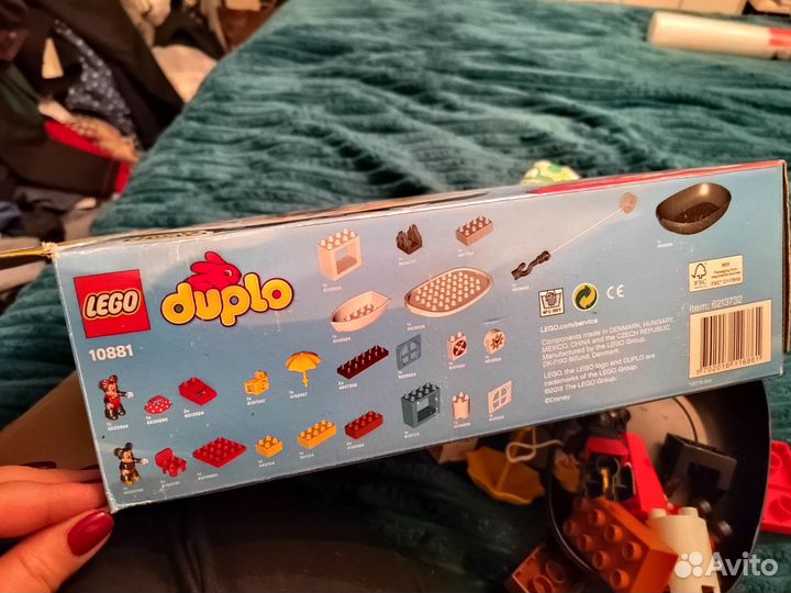 Lego duplo катер микки