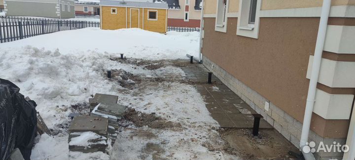 Винтовые сваи под ключ установка