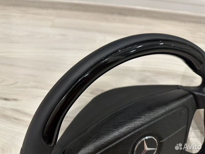 Руль Mercedes Victor DB3 Чёрное дерево