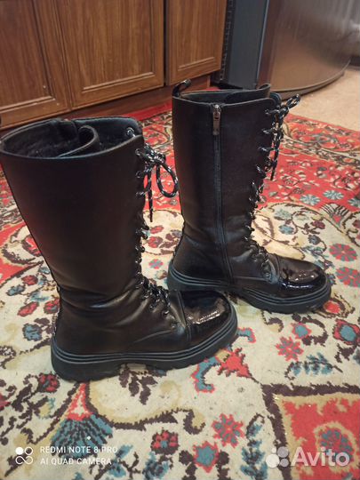Сапоги зимние 37 детские
