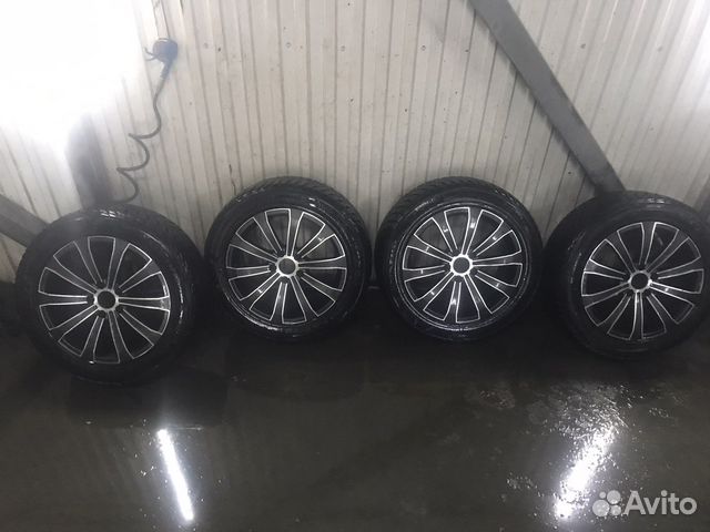 Комплект колес 245/50R18 зима kumho