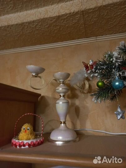 2 шт. - Подсвечника. И ваза для цветов