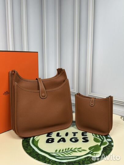 Кожаная женская сумка hermes