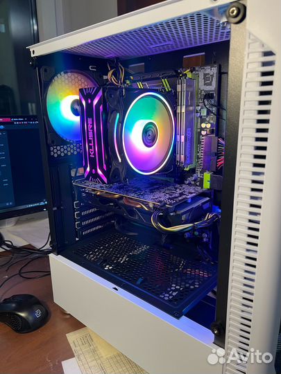 Игровой пк Xeon 2650 V2 + RX 580 8 GB 16О.П