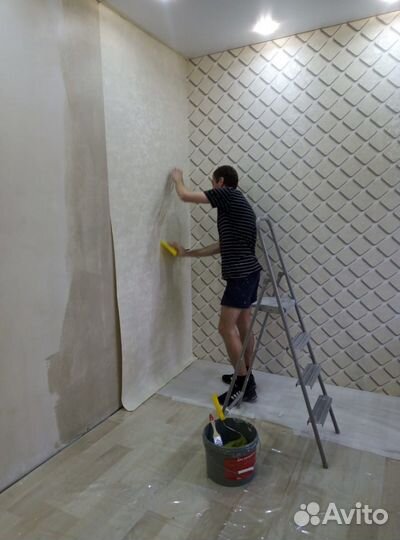 Поклейка обоев,Ремонт квартир,частных домов