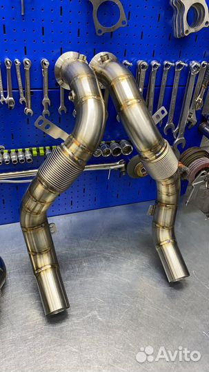 Даунпайп Bmw x5m/x6m(f85/86), 50i, n63/s63