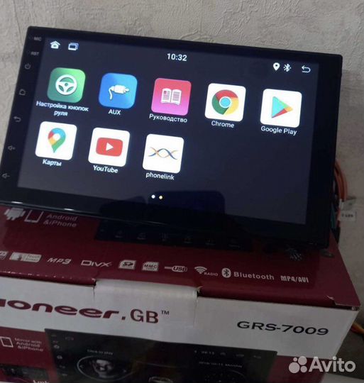 Магнитола pioneer android