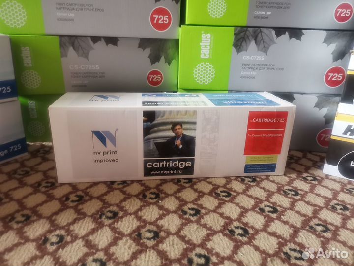 Лазерные картриджи б/у