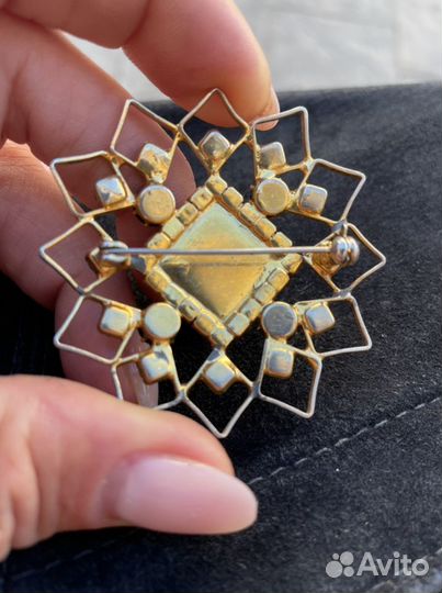 Винтажная брошь СССР