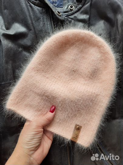 Шапка женская из пуха норки