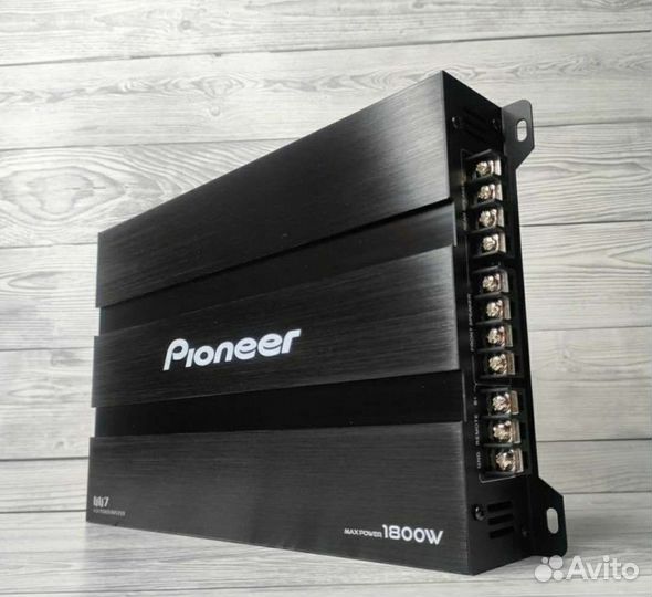 Автомобильный усилитель Pioneer 4-х каналный 1800W