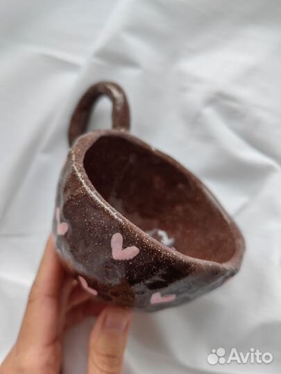 Чашка ручной работы