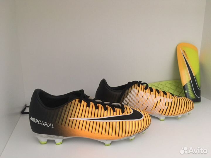 Бутсы nike mercurial 32 размер и щетки в комплекте