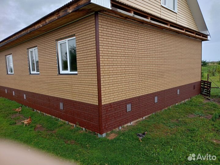 Сайдинг под кирпич
